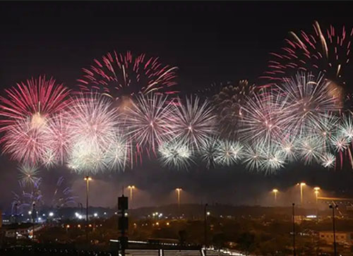 石景山区焰火晚会